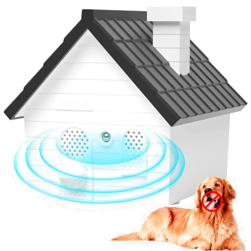 Lillo Anti Barking Device, Dog Bark Deterrent Devices, Anti Barking Device Indoor Outdoor, Ultrasonic Dog Barking Control Devices with 4 Modes Up to 50 Ft, Anti Bark Device for Dogs, Dog Barking Silencer