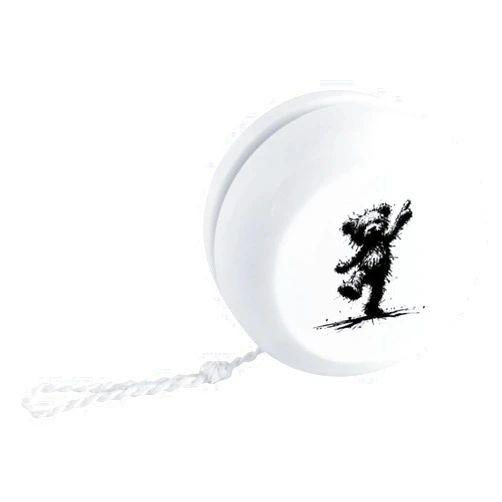 Azeeda 'Scruffy Teddy Bear Dancing' Retro Style Yo-Yo (YY00050873)