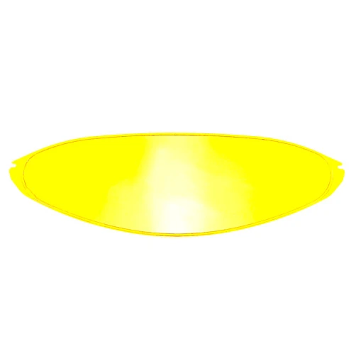 Shoei Pinlock Lens Shield Street Motorcycle Helmet Accessories - Yellow/One Size