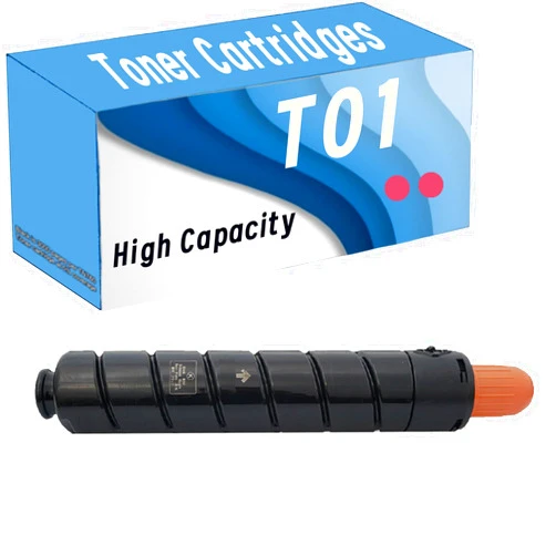 AMHIL for Canon T01 8066B001AA 8067B001AA 8068B001AA 8069B001AA Toner Cartridges Works with ImagePRESS C60 C65 C600 C650 C700 C750 C800 C850 IRC7570 C7565 C7580 T01 (Magenta)