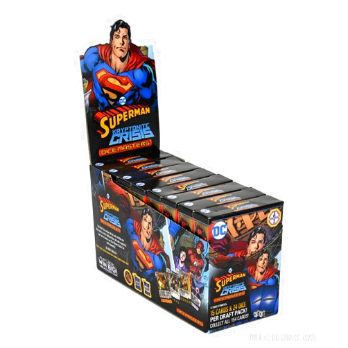 WizKids DC Dice Masters: Superman Kryptonite Crisis Countertop Display