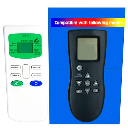 GENGQIANSI Replacement Remote Control for Maxxair MaxxFan Deluxe AIRXCEL Roof Vent Fan 4500K 4700K 4800K 4900K 4501K 4541K 4801K 7000K 7500K 8000K 8500K 8700K 8900K 7001K 7501K 8001K 8501K
