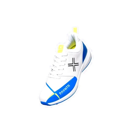 Payntr Men's V Pimple-Classic White Cricket Shoes-US12/UK11