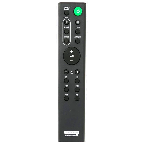 ALLIMITY RMT-AM200U Replaced Remote Control Fit for Sony Home Audio System GTK-XB7