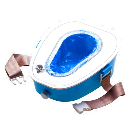 QIUR Portable Car Toilet/car Potty/Emergency Toilet/Vehicle Urine Bag- - Suitable for Outdoor Emergency, Camping and Sleeping, Car Travel,Traffic Jam (Blue)
