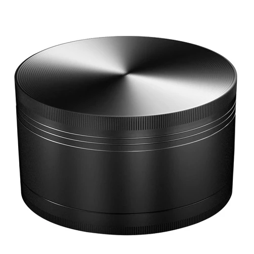 Matoolser 3 Inch Spice Grinder Large 3 Pieces (Black)