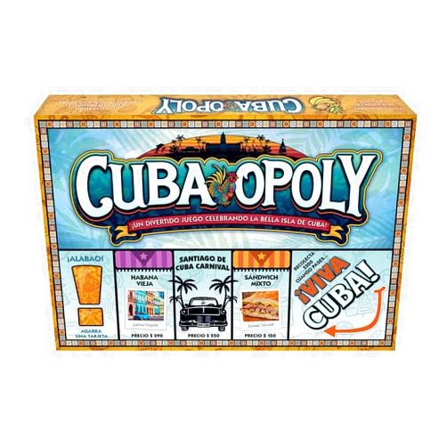 Late for the Sky Cuba-Opoly - Themed Family Board Game, Late For The Sky, Game Night, Opoly-Style Game for Ages 8+, 2-6 Players