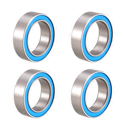 uxcell MR128-2RS Deep Groove Ball Bearing 8x12x3.5mm Double Sealed ABEC-3 Bearings 4-Pack