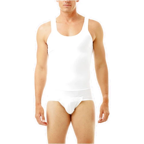 Underworks Mens Compression Tanksuit Girdle Shirt