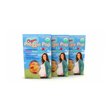 Three Lollies Organic Preggie Pop Drops | Morning Sickness & Nausea Relief during pregnancy | Safe for pregnant Mom & Baby | Gluten Free | 3 Flavors: Lemon, Raspberry & Green Apple, 12 Count (Pack of 3) Sour Raspberry, Sour Lemon and Green Apple 12 Count (Pack of 3)