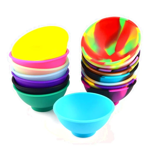 Coopay 16 Pieces Mini Silicone Pinch Bowls Multicolor Heat Resistant Snack Bowls Prep and Serve Bowls, Unbreakable, Flexible, 1.75 Oz (Mixed Colors)