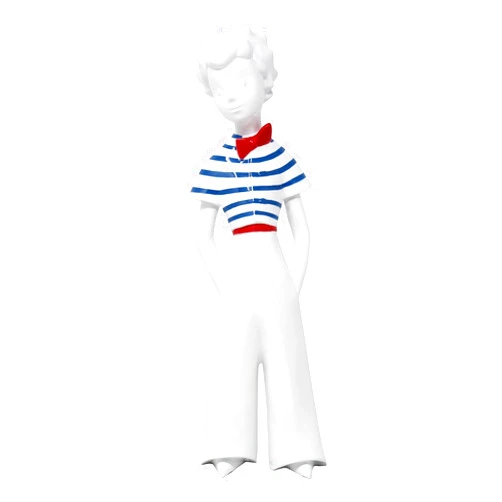 Neamedia Icons Scultpure Le Petit Prince Scultpure 30 cm Sailor Design, Decorative Object and Modern Design, Birthday, Christening, Wedding, Birth
