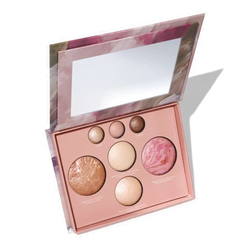 LAURA GELLER NEW YORK The Best of the Best Baked Palette - Full Size - Includes Bronzer, Blush, 2 Highlighters and 3 Eyeshadows - Travel-Friendly