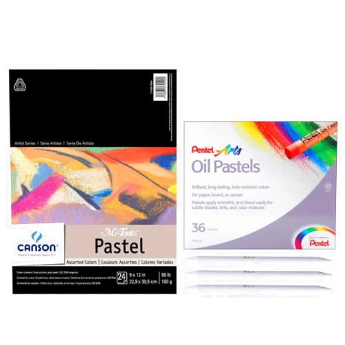 Canson Mi-Teintes Pastels Paper Pad 9