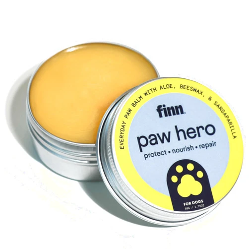 Finn Paw Hero | Natural Revitalizing Dog Paw Balm | Protect, Nourish & Repair Paws from Pavement, Dryness, & Spring Adventures - 1.75 oz