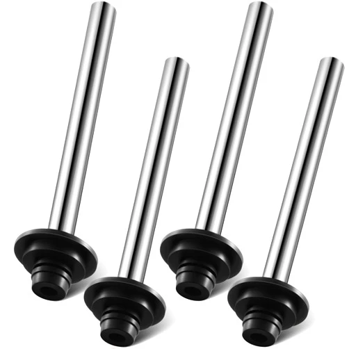 Tandefio 4 Pcs Universal Bar Sink Overflow Pipe Stainless Steel Sink Strainer Pipe Bar Sink Stopper Overflow Sink Plug Bathroom Pipes Fittings for Kitchen Commercial 1
