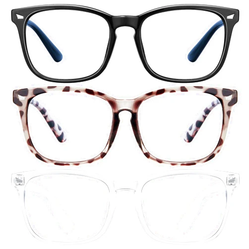 hunsquer Blue Light Glasses for Woman/Men Computer Blue Light Glasses