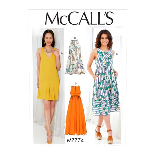 McCall's Patterns Misses' Dresses sewing pattern, A5 (6-8-10-12-14), Multi