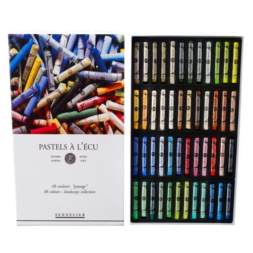 Sennelier Extra-Soft Pastel Full Stick Set, 48 Count (Pack of 1), Multi