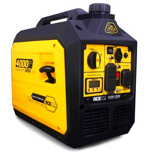 Aceup Energy 4000 Watt Portable Inverter Generator, Gas Powered Generator Quiet for Home, RV-Ready, EPA Compliant