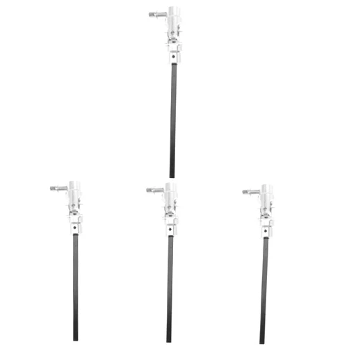 Milisten 4pcs Pedal hammer connecting rod Useful Pedal Bar Replacement Pedal Link Bar double kick drum Double Drum Pedal Link Bar Drum Pedal Bar for Drum Pedal Metal major