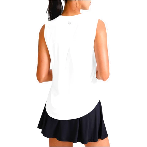 SANTINY Women's Sleeveless Workout Tops Breathable Lightweight Active Tennis Yoga Shirts Athletic Running Tank Tops for Women