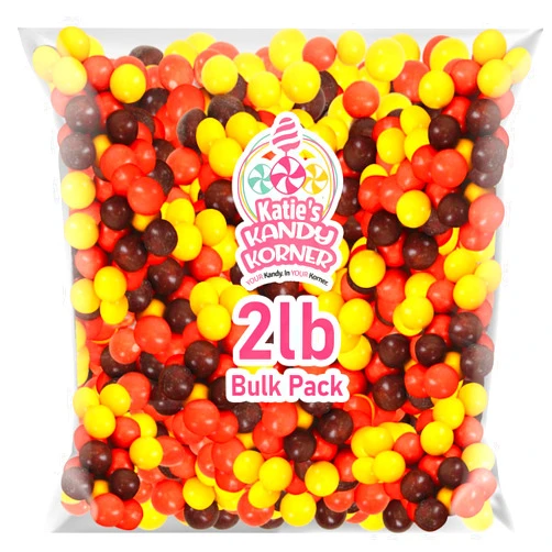 KATIE’S KANDY KORNER Caramel Milk Chocolate Candy, Pack of ReesesPieces Bulk, Delicious ReesesCandy for Everyday Snacking, Perfect Bulk Chocolate for Candies Machine, Baking, Sweet Buffets and All Occasions (2 Lb)