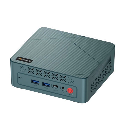 BOSGAME E2 Mini PC Ryzen 5 3550H(Max 3.7GHz) Dual Channel DDR4 Mini Computers, 16GB RAM 512GB NVMe SSD, Dual HDMI, 4X USB Ports, 1x RJ45 Ethernet Ports，Wi-Fi 5，BT5.0