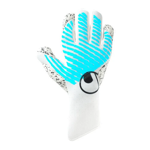 uhlsport | Cybertec Supergrip+ HN 2025 | Goalkeeper Gloves | White/Cyber Blue/Black