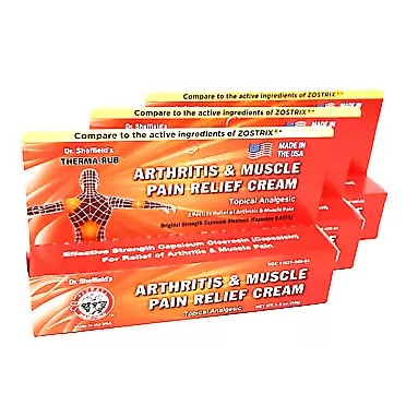 THERMA-RUB Dr. Sheffield's THERMA-RUB Arthritis and Muscle Pain Relief Cream Rub (3-Pack)