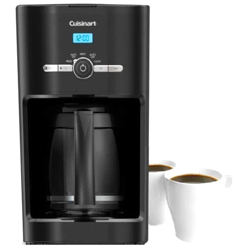 Cuisinart DCC-1120BK Classic 12-Cup Programmable Coffeemaker, Black