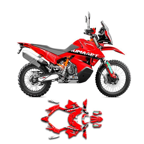 Kungfu Graphics Custom Decal Kit for 790 ADV Adventure 2019 2020, Red White Black, KT79ADR1922033-KR