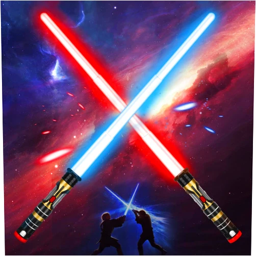 TOY Life 2 Pack Dark Saber Light a Saber for Kids Light up Sword for Kids LED Light A Saber Lightsavers Inquisitor Light Up Swords for Kids Sable de Luz Sound Retractable Attachable