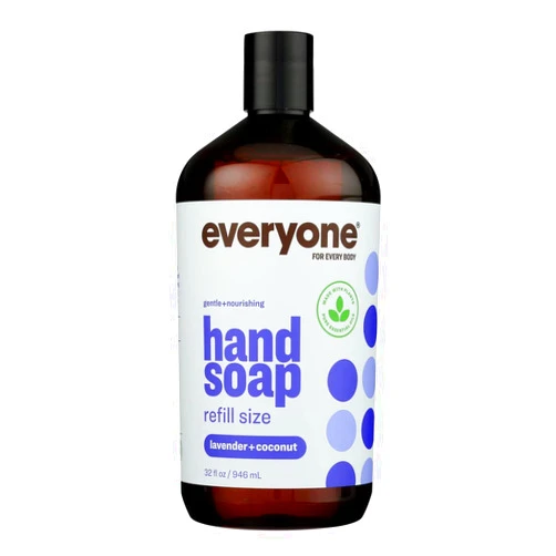 Everyone Lavender & Coconut Hand Soap Refill, 32 FZ