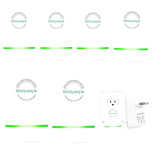 Atifer Power Saver Electricity Saving Device, Professional Energy Saving Device Electricity Saving Box US Plug 90V-250V 30KW (6 Pack)