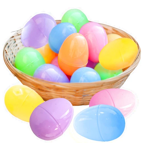GiftExpress Pastel Color Easter Eggs - 50 Piece Assorted Bulk 2.3