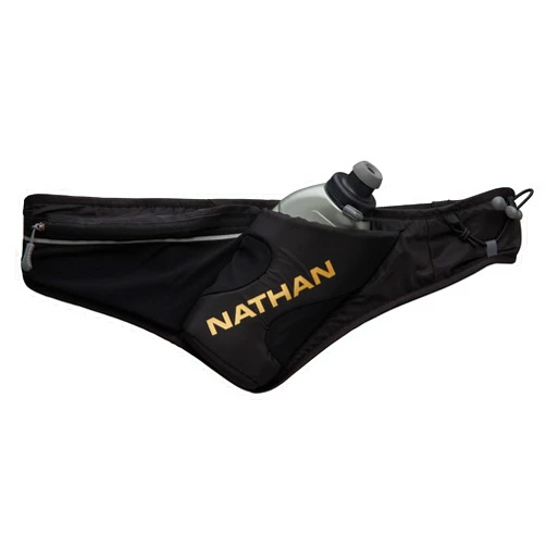Nathan Peak Hydration Waist Pack with Storage Area & Run Flask 18oz – Running, Hiking, Camping, Cycling