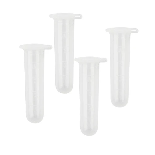 JIUWU Plastic Centrifuge Tube EP Vial Sample Storage Container Fragrance Beads 5ml Pack of 50