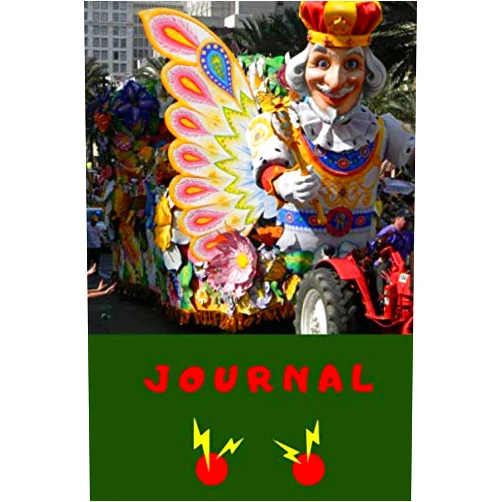 By Mary Stooks (Author) Journal: This cool cover notebook/journal comes in 6 x 9 with a nice new orleans-motiv, wide ruled line paper