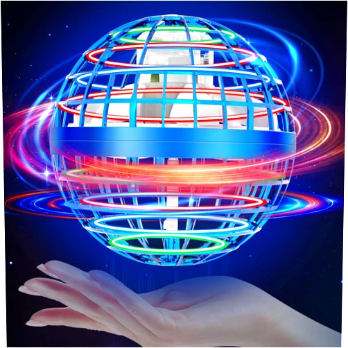 TBBSC Flying Orb Ball Toys for Kids: Cosmic Globe Boomerang Ball Hover Ball, Magic Mini Drone Flying Spinner, Gifts for 6 7 8 9 10 11 12 Years Old Boys Girls Teens