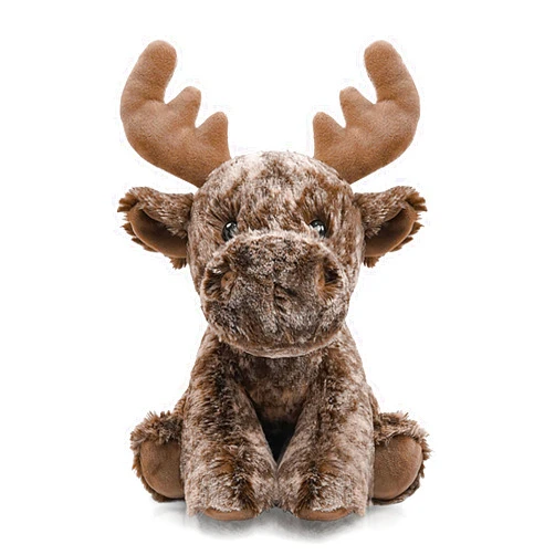 Hideekoog Deer Stuffed Animal Toy, Soft Huggable Deer Plush Toys for Kids, Cute Moose Animal Gift for Boys Girls and Toy for 1-3 Toddlers -8.5 Inch