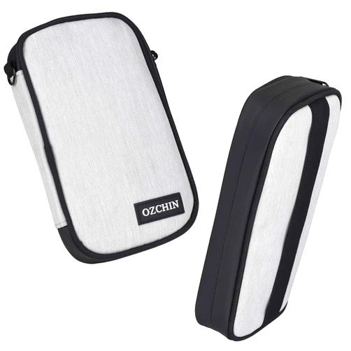 OZCHIN Smell Proof Bag with Water Repellent Zipper, Portable & Compact Handheld Pouch, Multi-Use Medicine & Travel Organizer, 8'' x 7'', Perfect for Everyday Carry