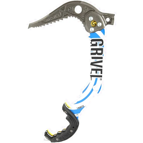 Grivel X-Monster Ice Tool, Blue/White, Hammer