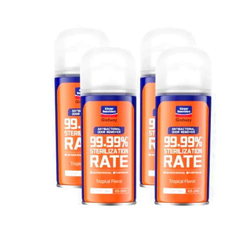 KÖRPER BESONDERS GLODWAY GLODWAY Car Air Freshener Spray, Tropical Flavor Scent, 6 OZ Odor Eliminator,4 Pack, for Cars, Trucks, RVs, Home
