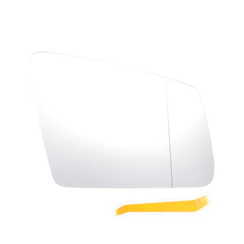 X AUTOHAUX Car Rearview Right Passenger Side Mirror Glass Replacement W/Backing Plate Heated White Glass for Mercedes-Benz S/C/E-class W212 W204 W221