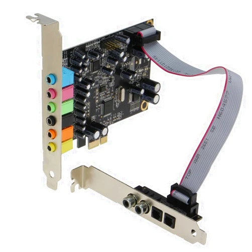 SEDNA - SE-PCIE-SC-10 PCIe 7.1 Channel Sound Card (CM8828 + CM9882A) with SPDIF Bracket