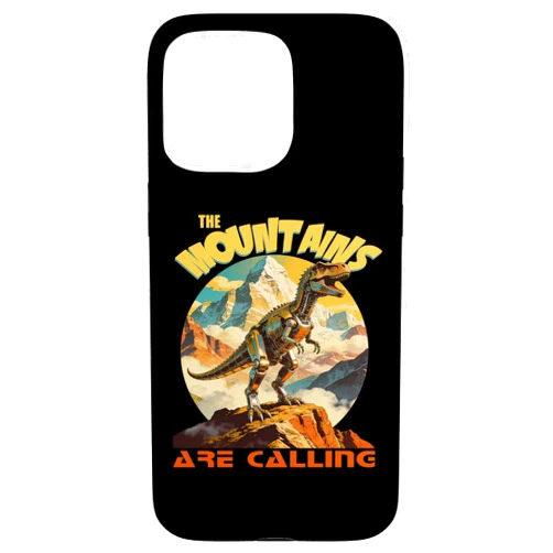 Winter Mountain Fun The Mountains are Calling Adventure Design Case for iPhone 15 Pro Max
