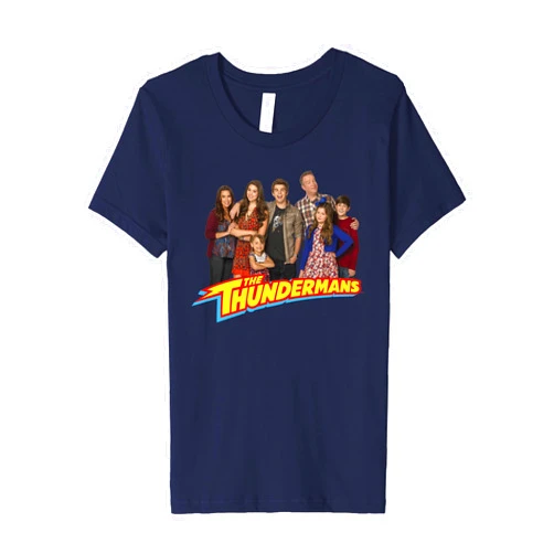 The Thundermans Kids The Thundermans Family Photo Logo Premium T-Shirt
