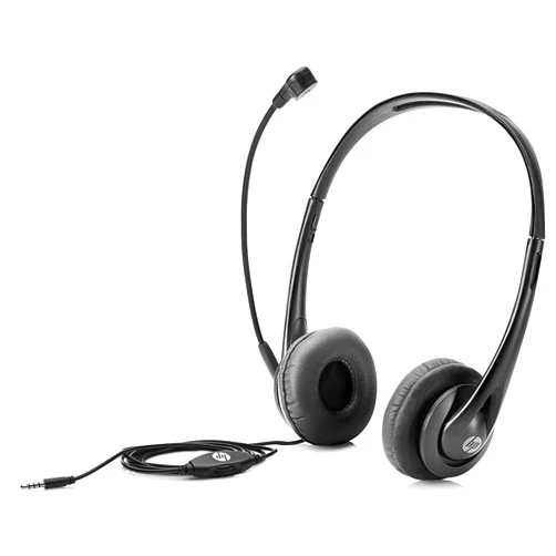 HP 3.5mm Stereo Wired Business Headset, Customer Service Headset with Microphone for Laptop/Desktop/PC/MAC