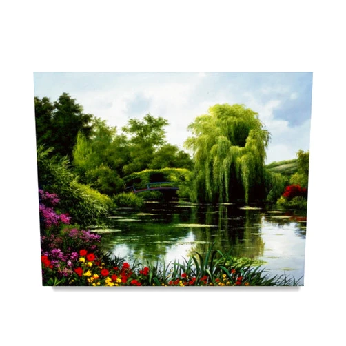 Trademark Fine Art Garden Scene 15 by Anthony Casay, 18x24-Inch